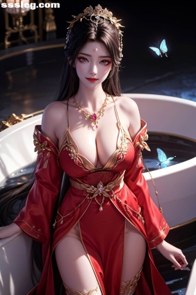 [AI绘画] 月婵 华服惊鸿[104P340M]