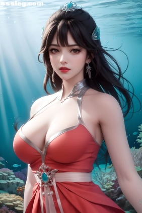 [AI绘画] 雨紫陌 水下[195P115M]
